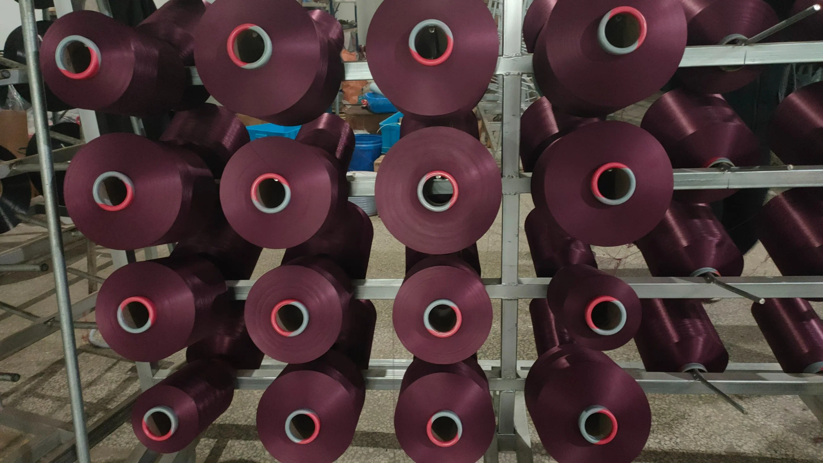 Manufacturer Customization Dyed Polyester Spun Sock Yarn