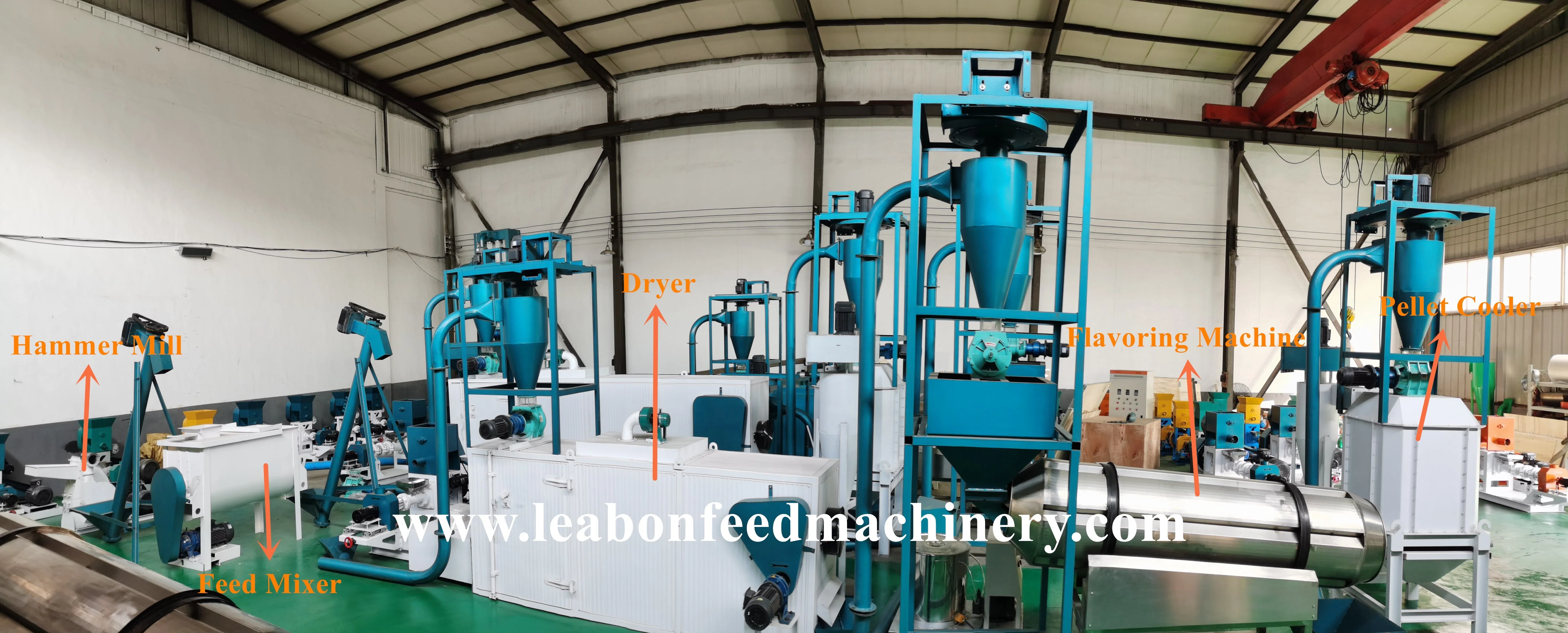 Floating Fish Feed Extruder Making Pellet Machine Pet Food Processing Line for Sale