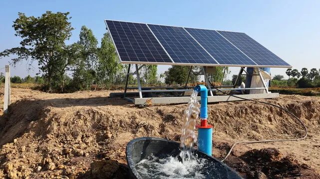 Agriculture Irrigation DC Solar Water Pump System Price Submersible Deep Well Solar Water Pumps with Solar Powered Panel