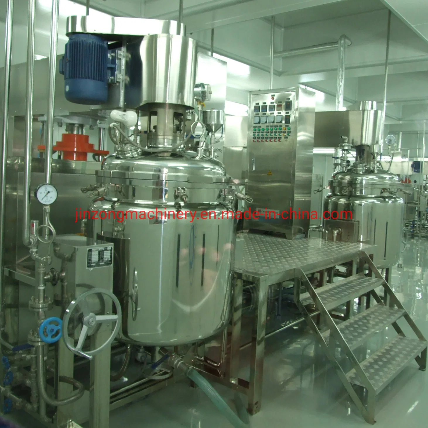 High Shear Mixer Emulsifer Homogenizer for Lotion Cream Paste Shampoo