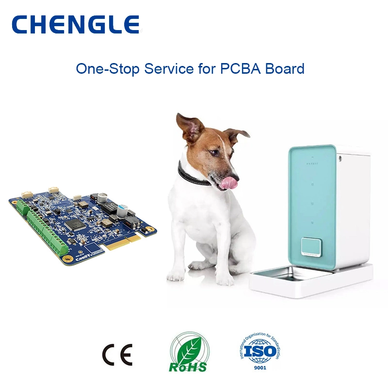 Hot Sale Pet Timing alimentador automático con Smart WiFi PCB Montaje de placas de circuito impreso y servicio de construcción de cajas PCBA Shenzhen Electrónica