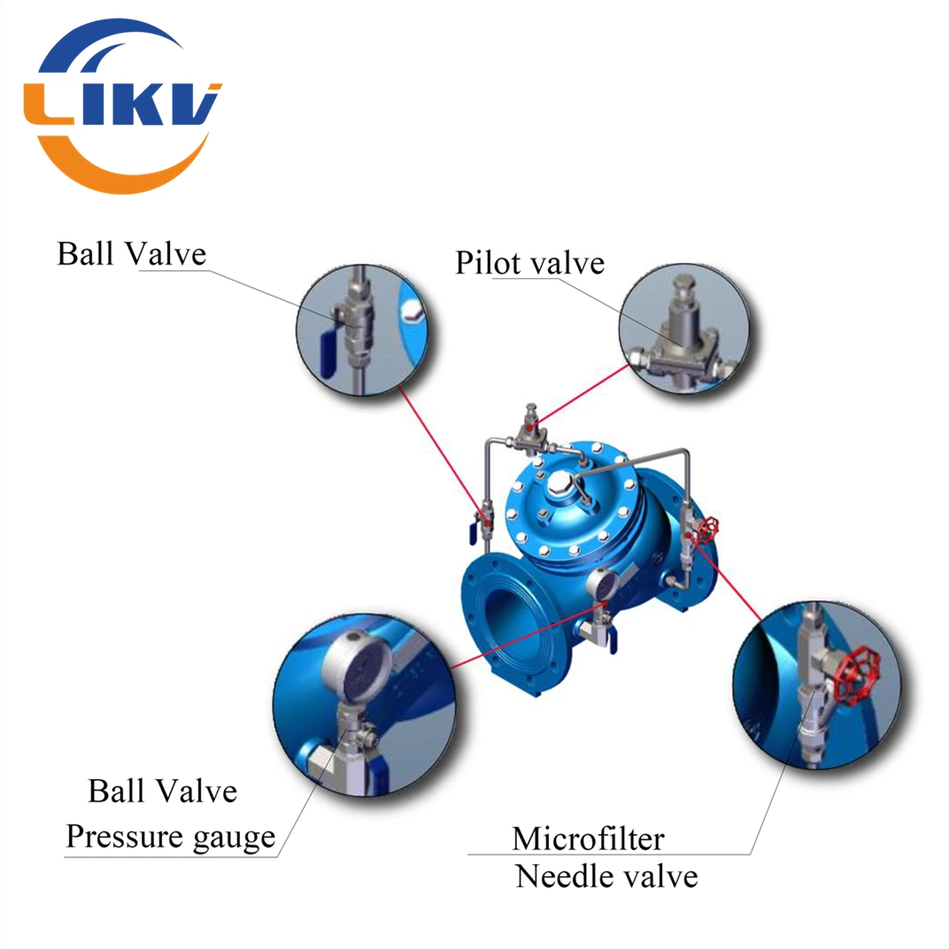 Prv Diaphragm Microfilter Hydraulic Pilot Holding Control Pressure Reducing Valve Prices