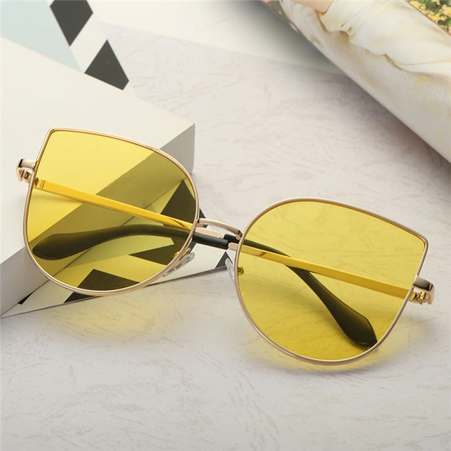 Cat's Eye Sunglasses Women's Trend Sunglasses Big Brand Fashion Glasses