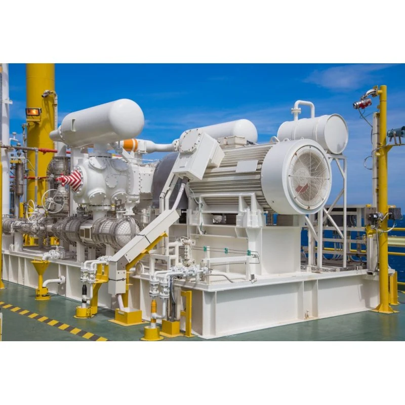 China Oilless Natural Gas Generator Booster Compressor for Power Plants