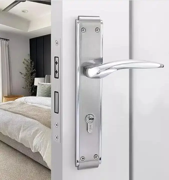 Classic Chrome Zinc Alloy Aluminum Door and Window Pull Handle