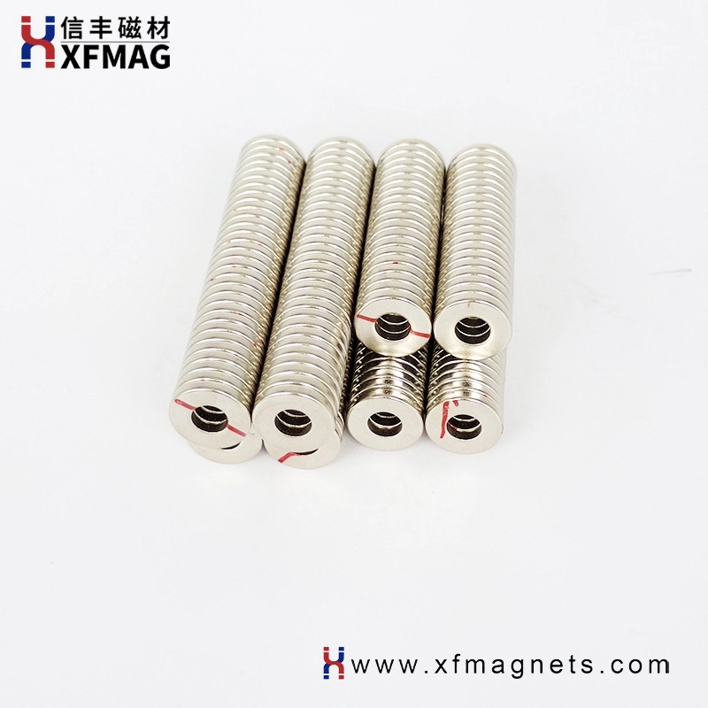 Nickel Neodymium Magnetic Permanent Rare Earth Strong Customized NdFeB N40sh Magnet