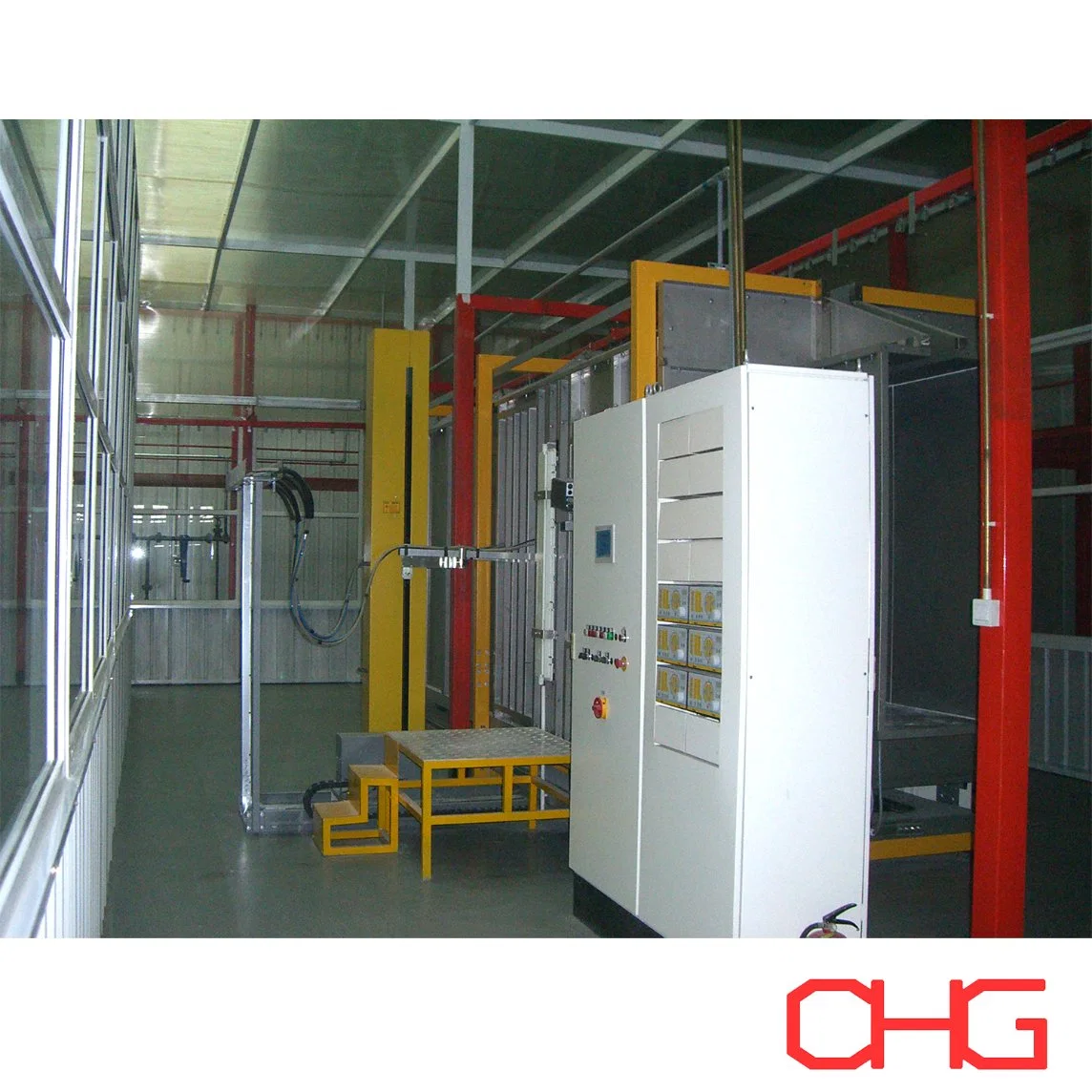 High quality/High cost performance  Powder Coating Production Line for Auto Parts Spray Machine