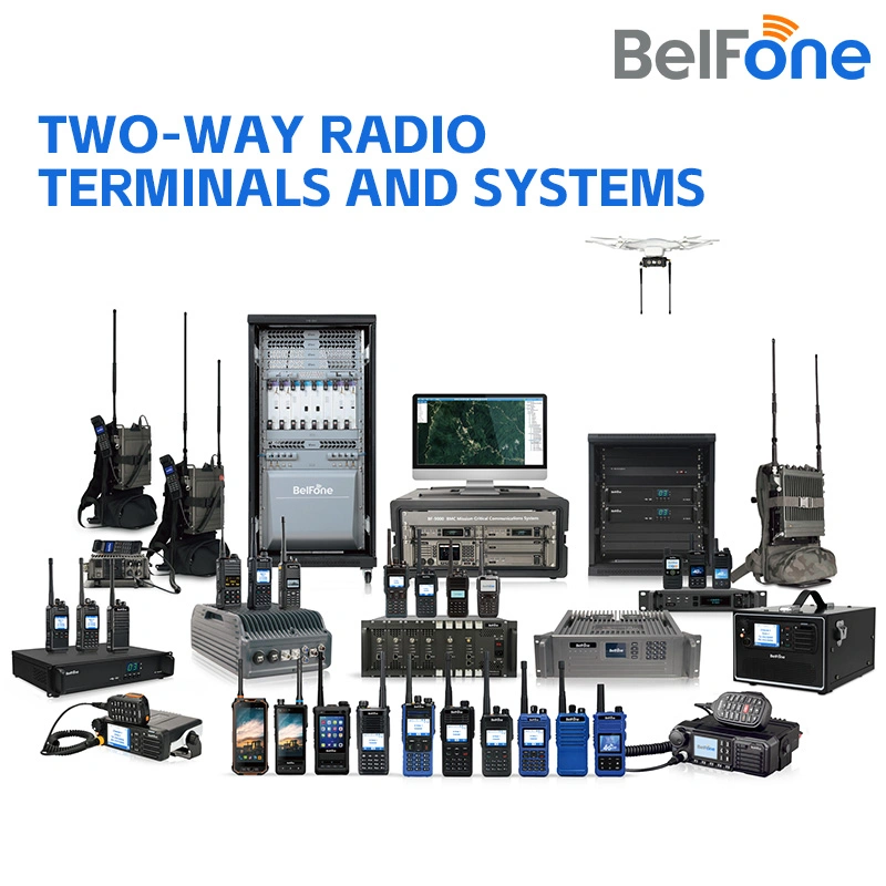 Multimode Radio Poc Dmr LTE Radio 4G Poc IP Ptt Walkie Talkie (BF-SCP810)