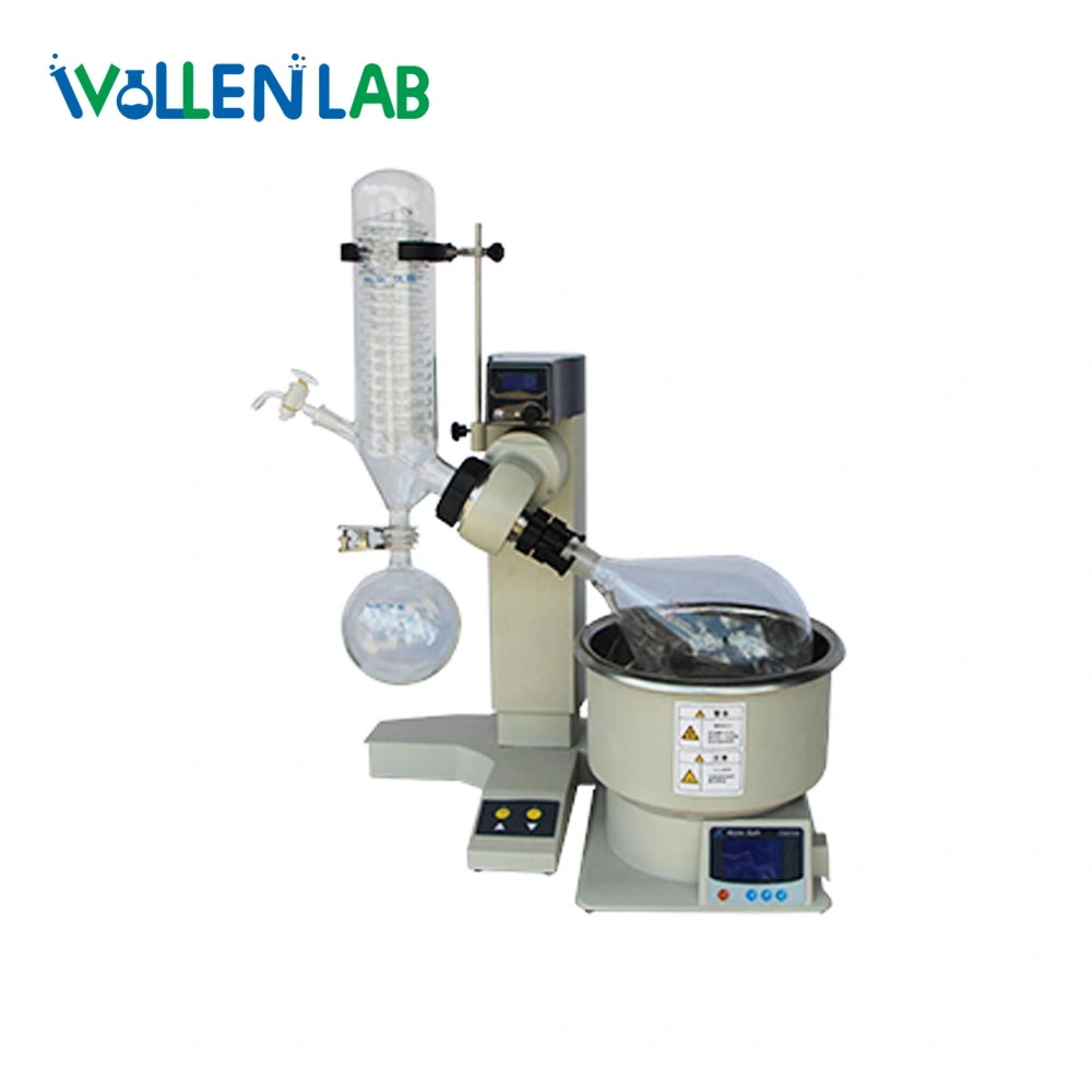 5L'affichage numérique chimique Lab-Scale évaporateur rotatif