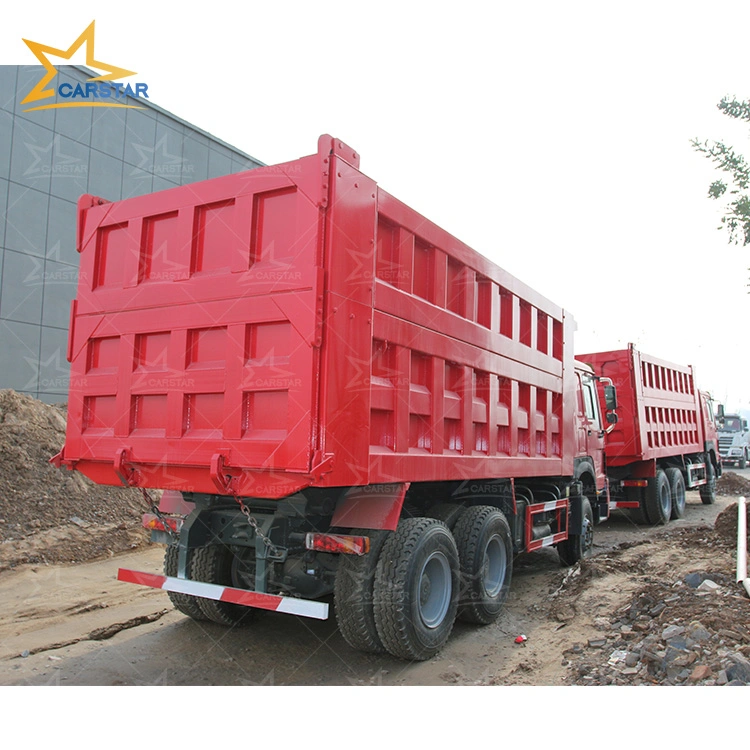 Usado buenas condiciones 6X4 Volquete Camión Volquete Transporte Volquetes HOWO Sinotruck