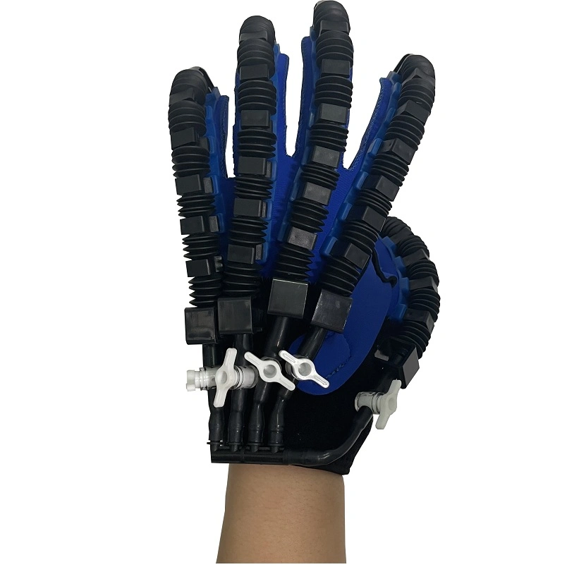 Venta caliente Smart Restoring Health Device dedo accidente cerebrovascular ejercicio equipos Dispositivos de guantes de rehabilitación de manos