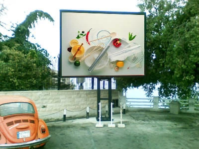 P10 de alto brillo LED SMD Digital al aire libre para publicidad