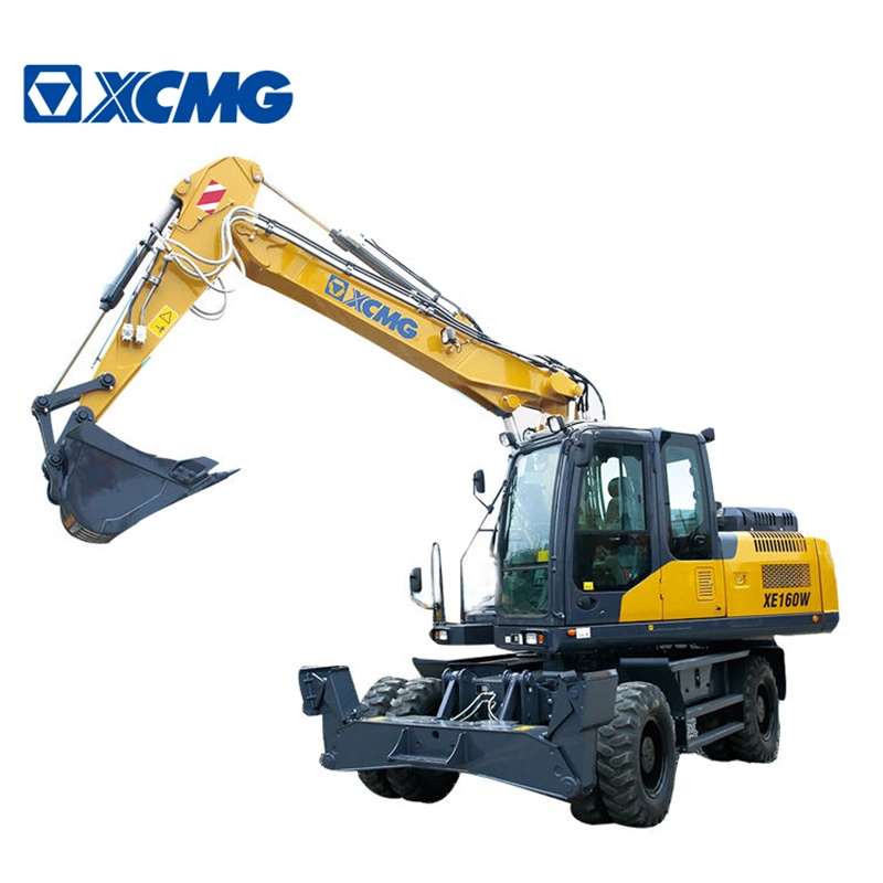 XCMG Factory Official 16ton Wheel Excavator Xe160W (Euro Stage IV) for Sale