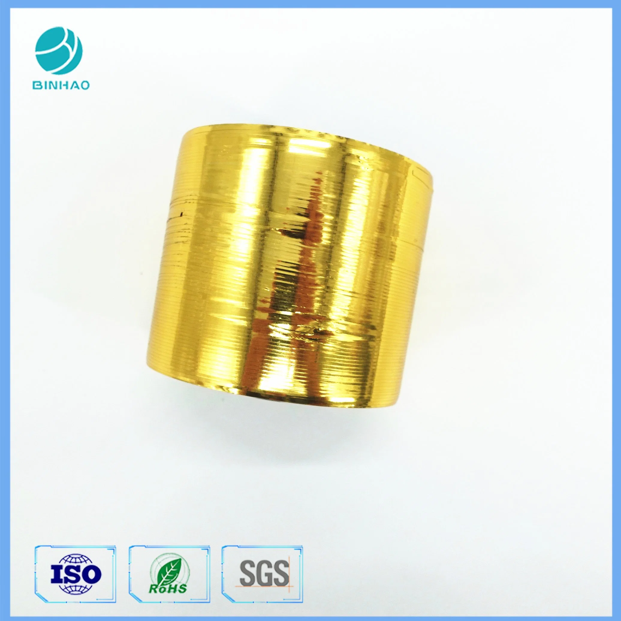 1,6mm-2,0mm Gold glänzendes Reißband