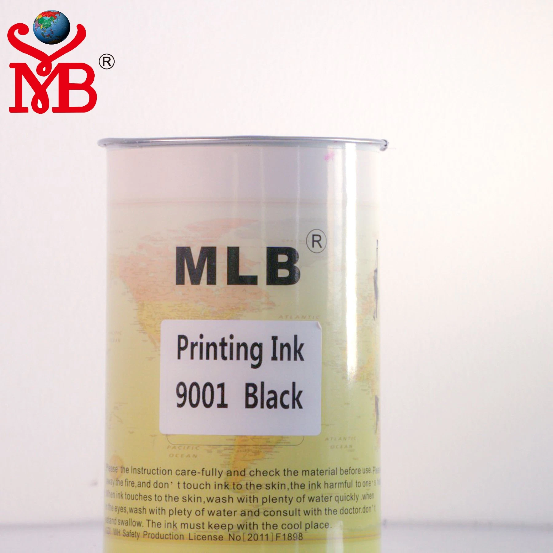 Capa UV de tinta de impresión offset mate brillante de alto rendimiento para Papel de cuero plástico