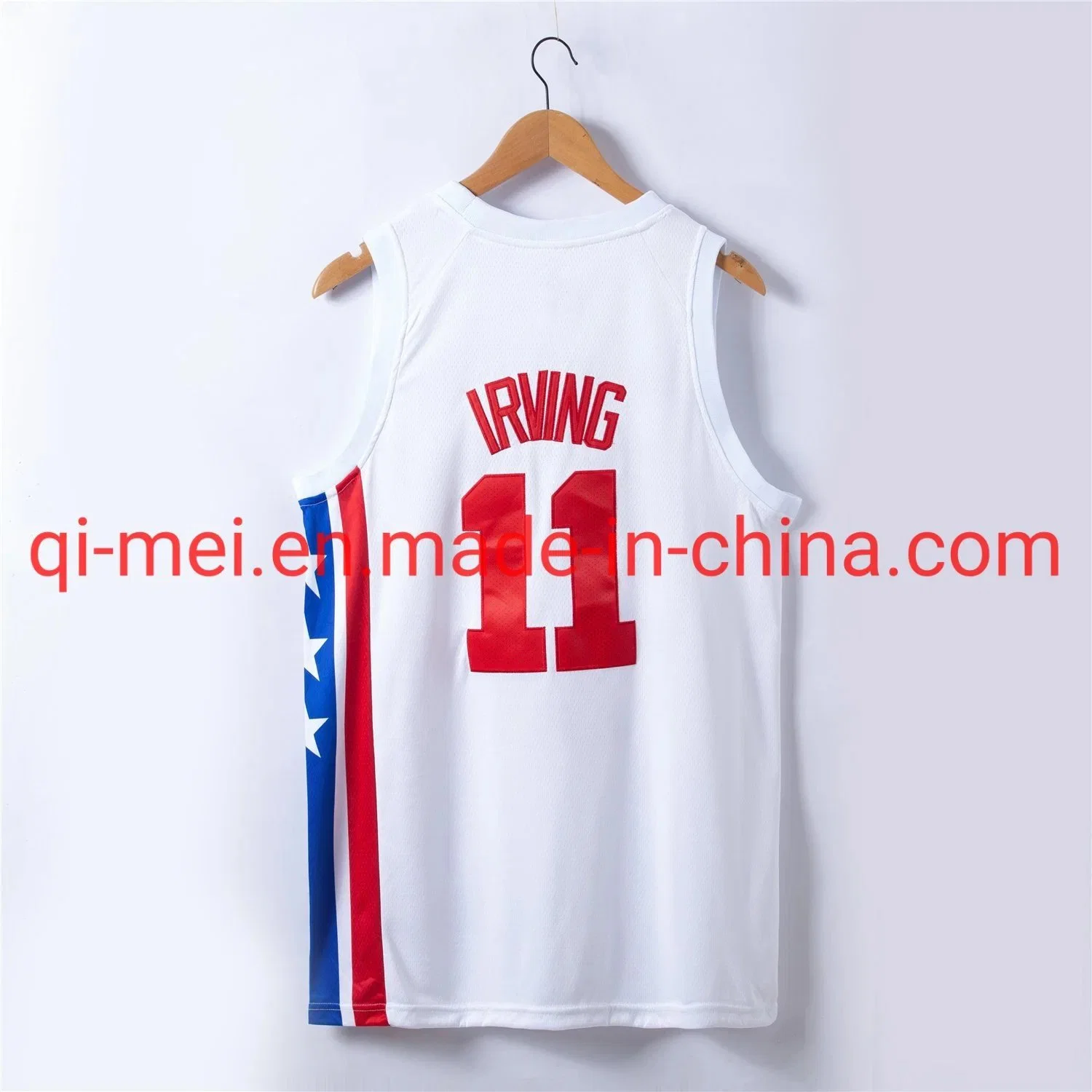 Dropshipping 2022-23 Redes Classic Edition Wizards Durant Irving Jordania Beal auténtico blanco bordado de N-ba la ropa de baloncesto