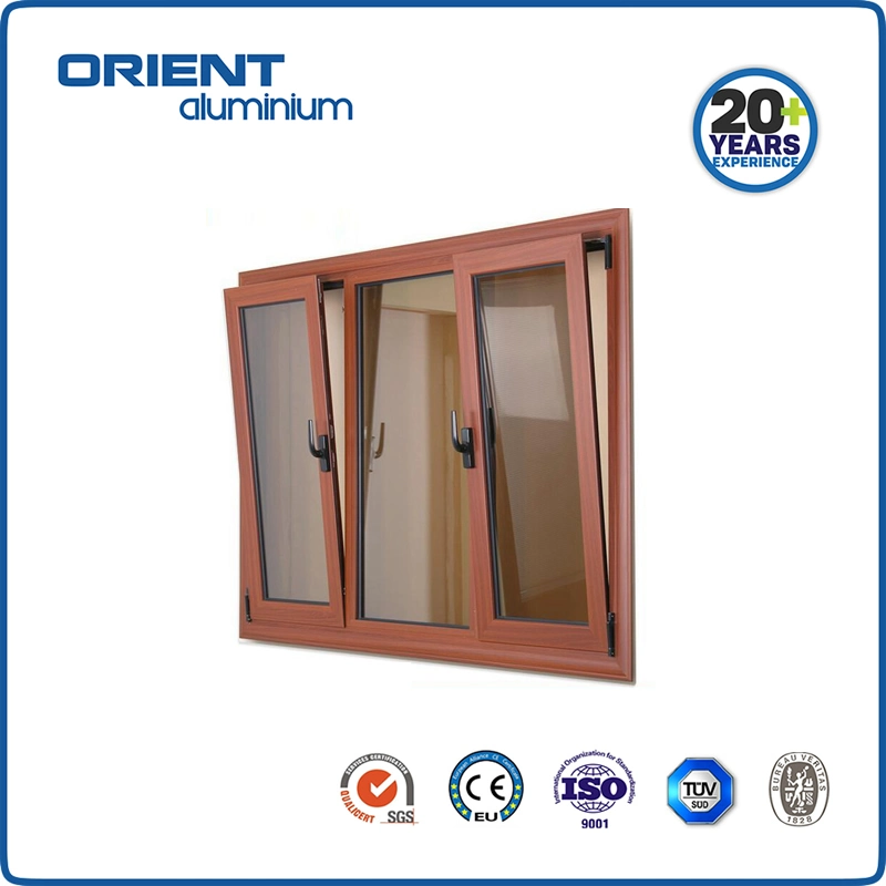 Ventana de perfil de aluminio, sistema de ventanas de diseño personalizado