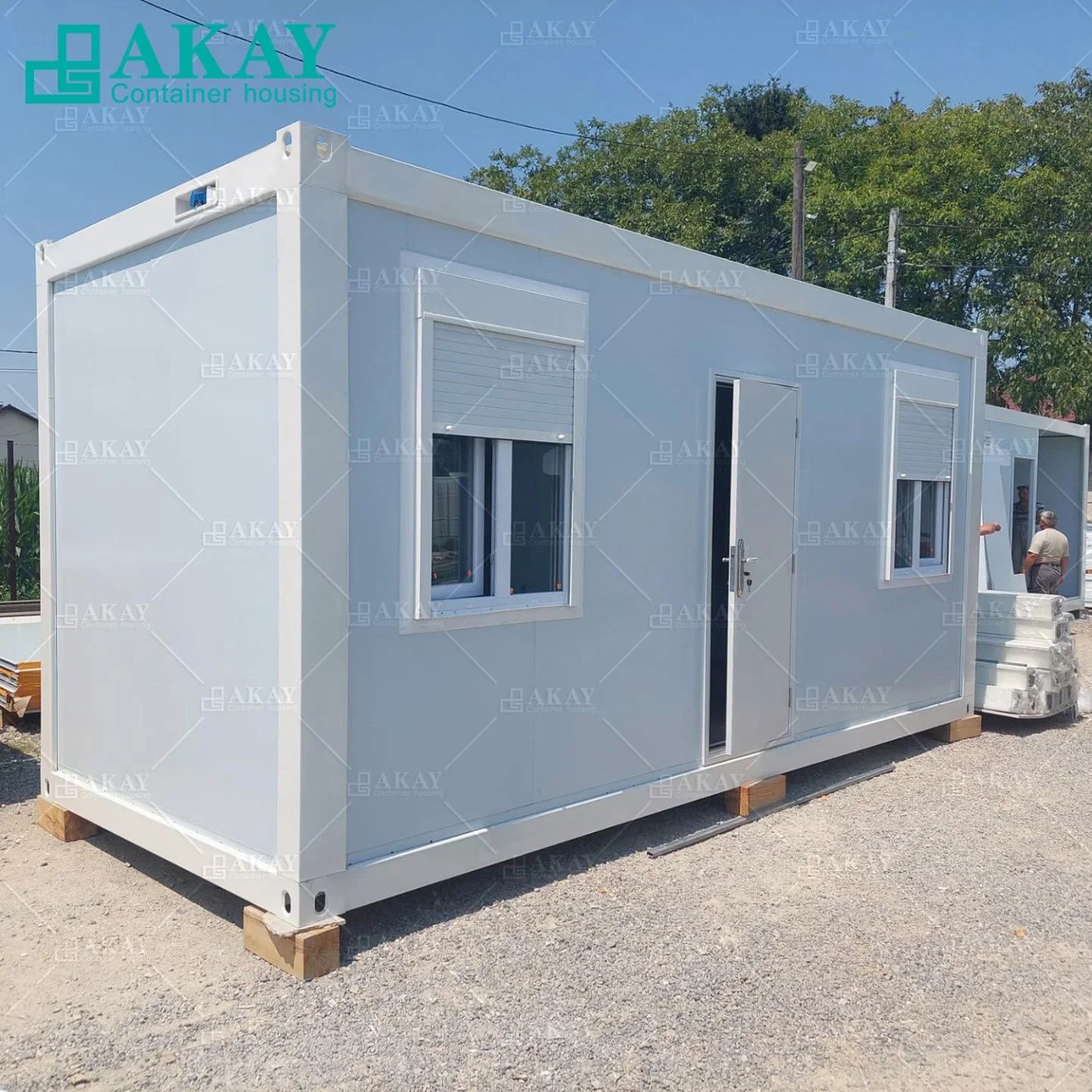 Prefabricated House Factory Price Flat Pack Folding Wooden Building Shipping Tiny Luxury Home Toilet Office Portable Mobile Modular Prefab Container House
