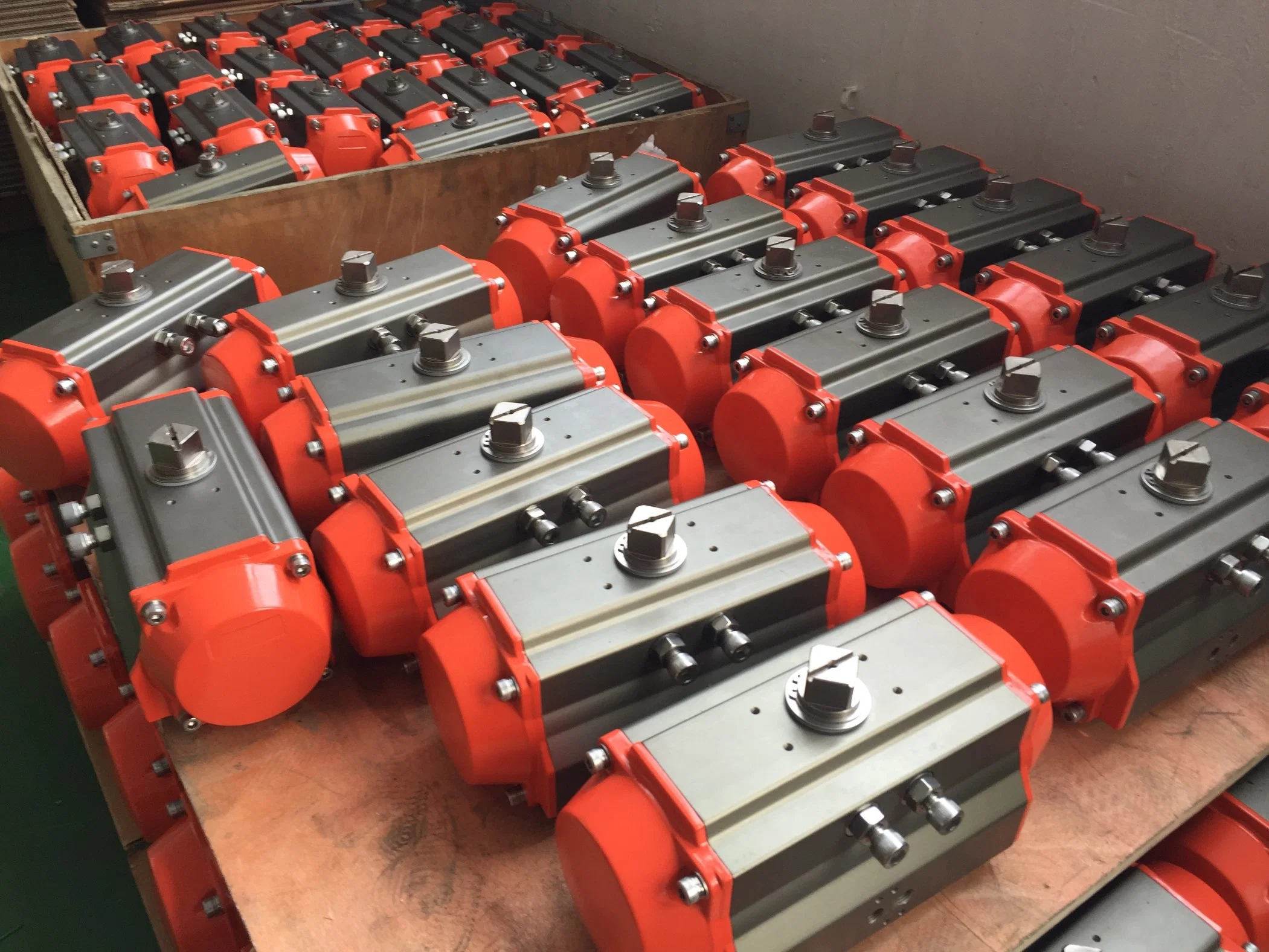 Bt Series Pneumatic Actuator of Different Seal Material High & Low Temperature Actuator Double Acting