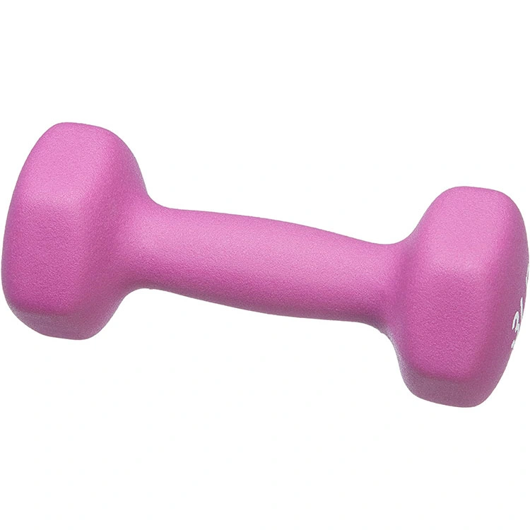 Weightlifting Fixed Woman Hex Home Fitness 3 Lb Pink Dumbbell, Color Lady Dumbbell Set