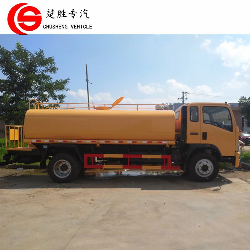 HOWO 4X2 Rdh 10cbm 10000L Water Transport Tanker Water Sprinkler Truck for Tanzania