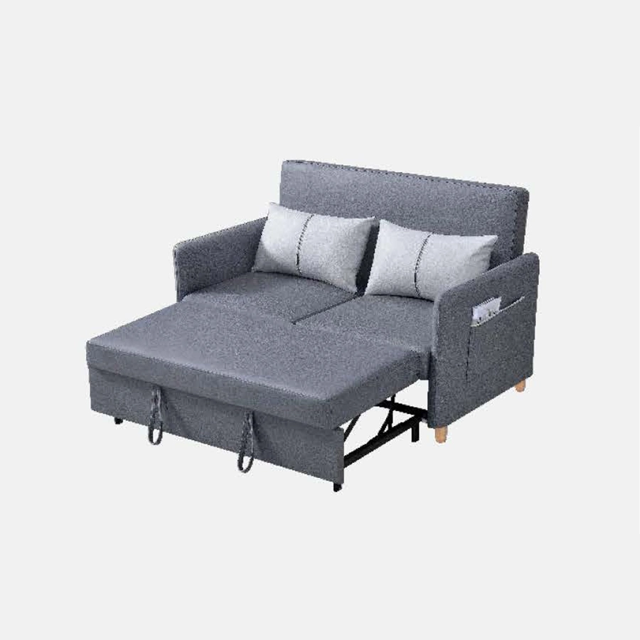 Apartment Living Room Modern Style Cheap Fabric Sofa Cum Bed Folding Couch Wholesale/Supplier Space Saving Lazy Sofa Bed