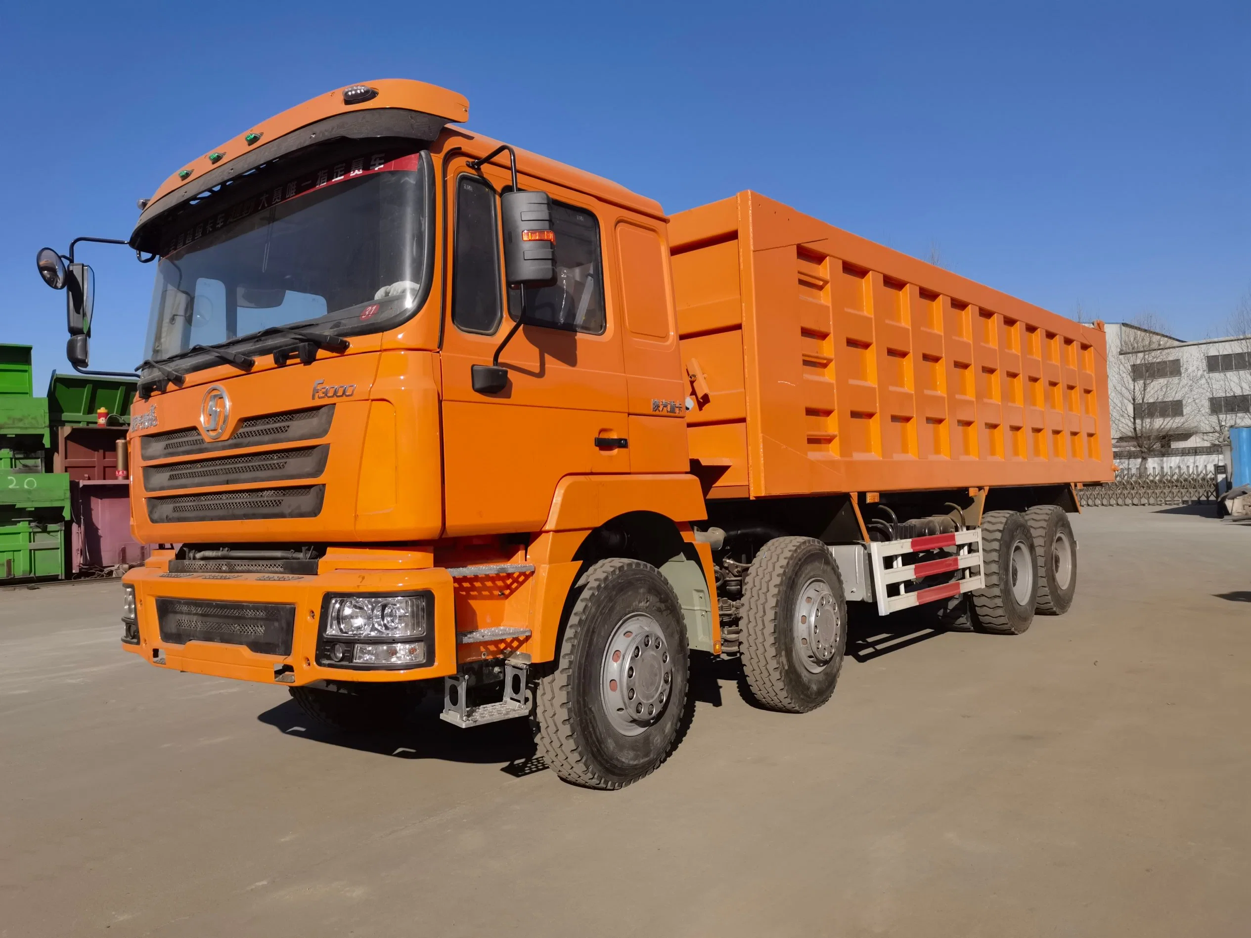 Second Hand Shacman Sinotruck HOWO 8X4 Used Dump Truck Tipper Truck 12 Wheels