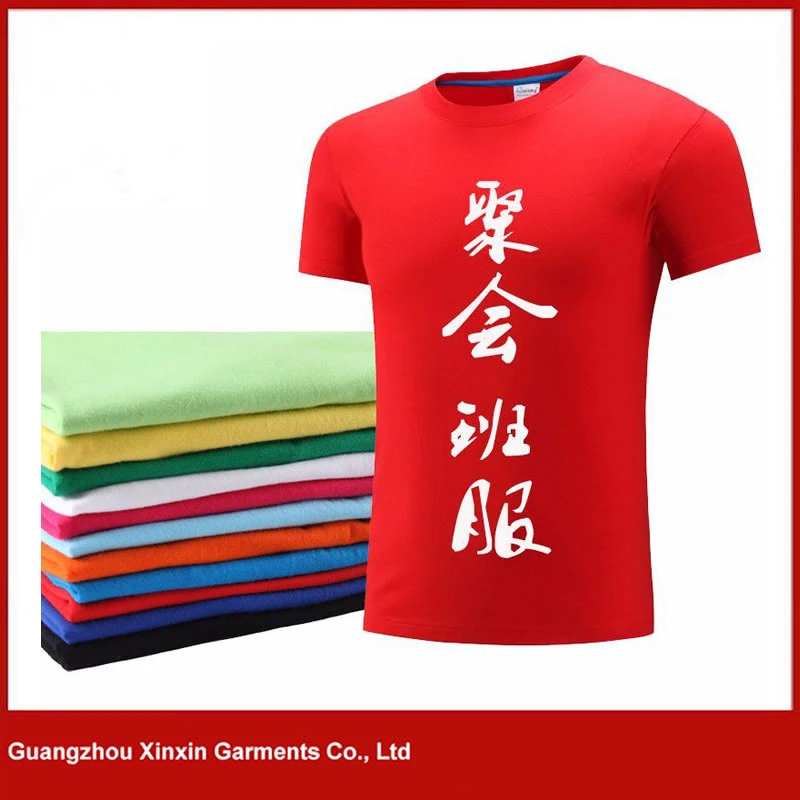 China Fabrik OEM Custom Logo gedruckt billige Polyester-Wahlkampagne Politisches T-Shirt Fußball Fan Trikot T-Shirts Werbeartikel T-Shirts