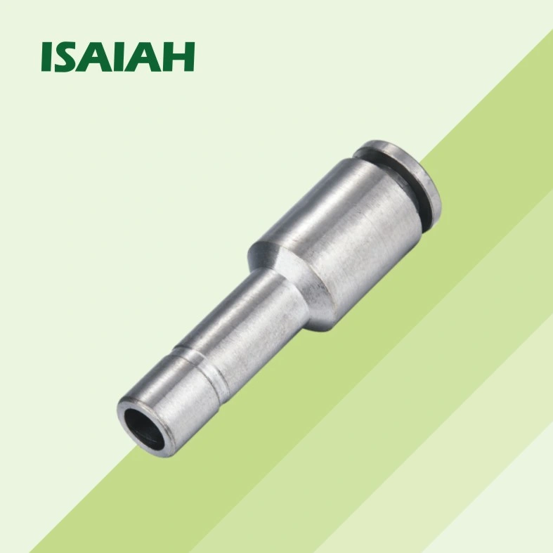 Wholesaler Price Straight Copper Plug Connector Pneumatic Parts Brass Push in Air Fittings