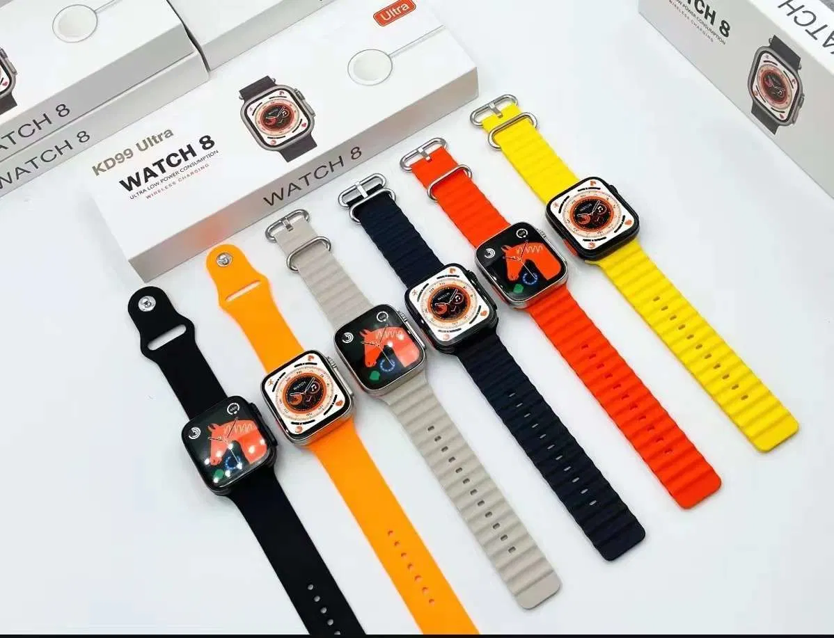 كل سلسلة منتجات SmartWatch Relogio Reloj Inteleigente NFC Hw8 Ws8 سلسلة الساعة الذكية الرياضية N8 S8 Kd99ULTRA Plus PRO