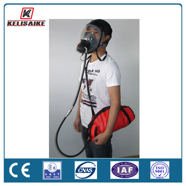 El cilindro de fibra de carbono de 2 L aparato de respiración Eebd de escape de emergencia