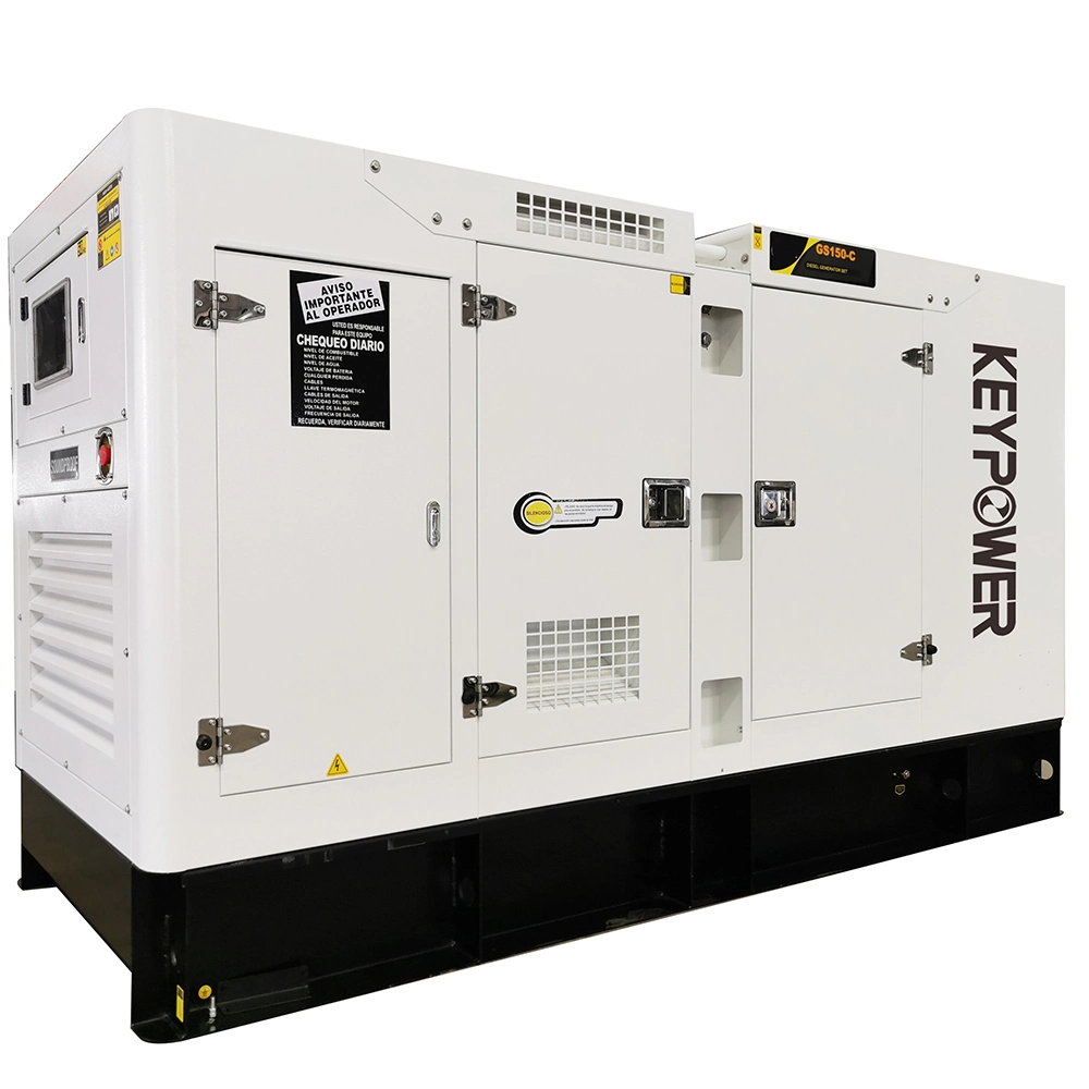 Keypower geschlossene Wasserkühlung Cummins 100kVA Silent Diesel Generator 50/60Hz Zum Verkauf