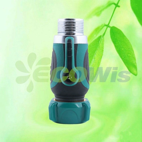 Garden Hose Shut off Valve Garden Easy Grip Sturdy Hose Connector (HT1274E)