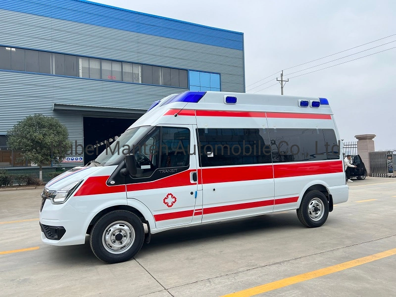 Factory New Diesel V348 Mobile Classic Transit Ford Ambulance for Sale 4X2