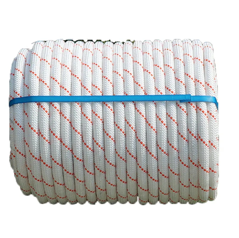 High-Strength Wear-Resistant 10mm Solid Braided Towing Nylon/PP/Polyester/Parachute Rope