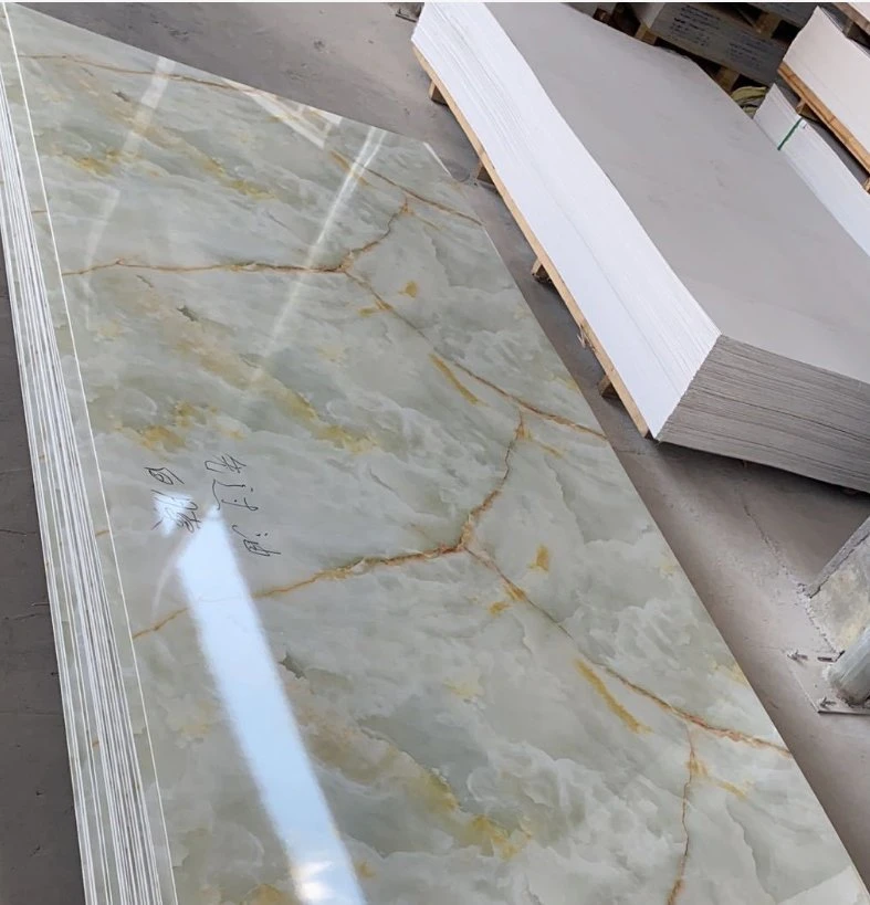 Wall Tile Decorative PVC Wall Panels/PVC Marble Sheet/UV Wall Panels with Good Quality