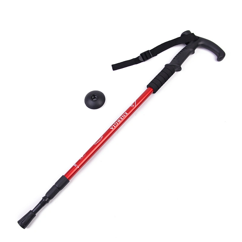 Алюминиевые телескопические полюса для треккинга Телескопические Ultralight Hiking Walking Stick