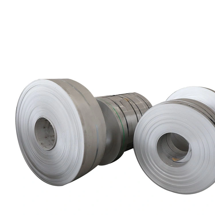 Ss 201 202 304 316 Stainless Steel Strip/Coil Metal Building Material Customized Different Width