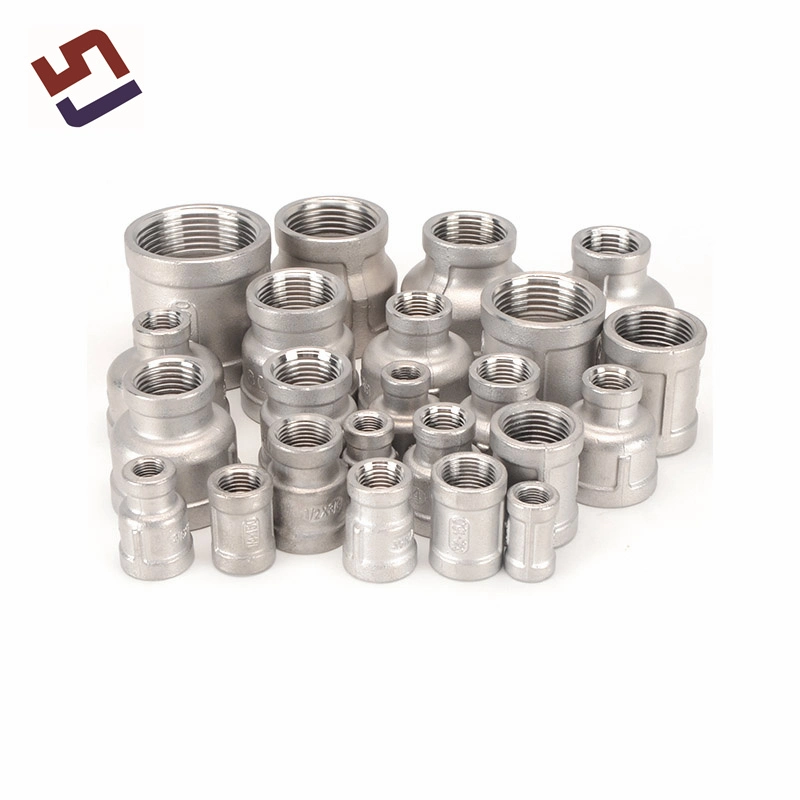 Stainless Steel 304 Thread Casting Pipe Fitting Customized Connector 90 Degree Street Exhaust Elbow Building Plumbing Materials