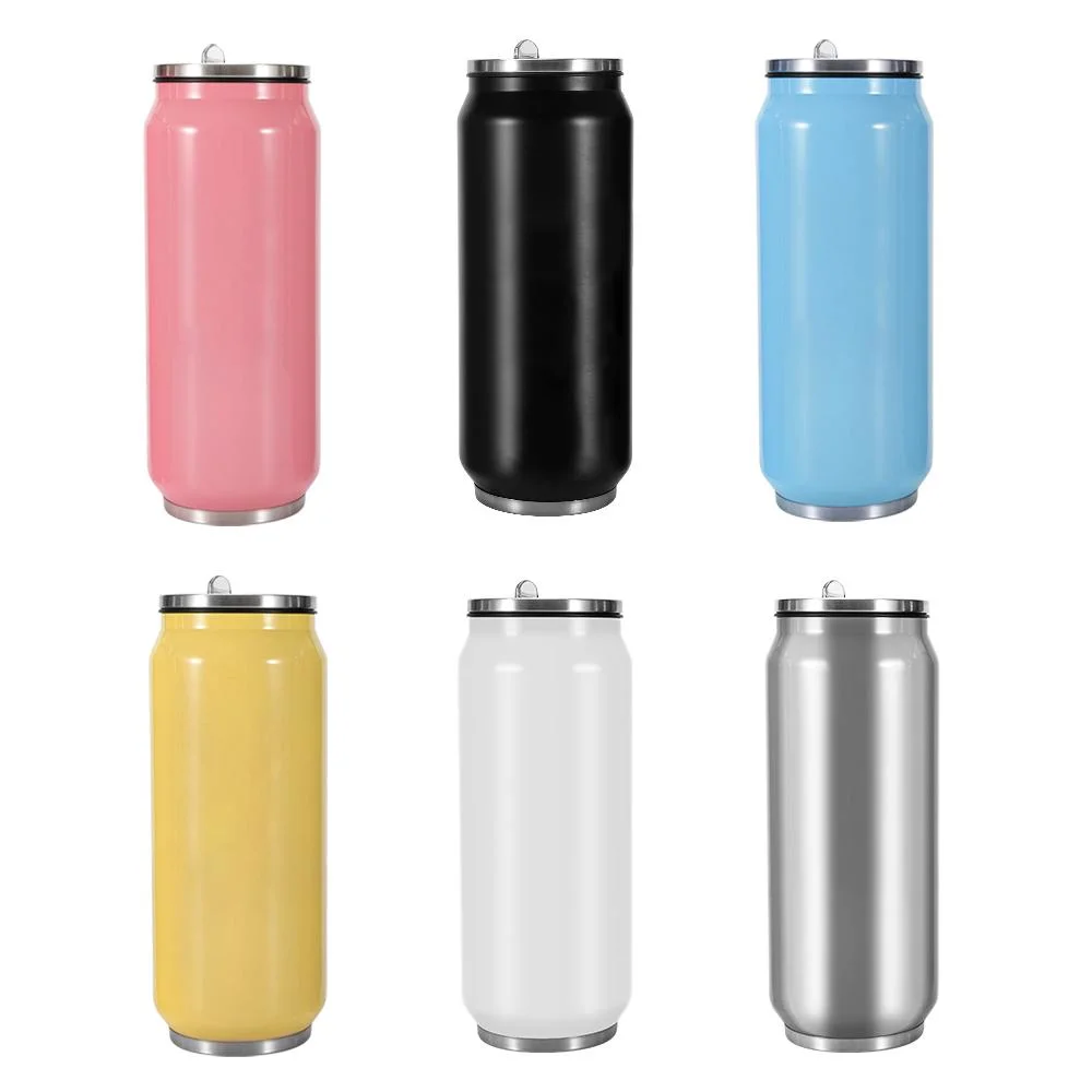 Wholesale/Supplier Double Wall Stainless Steel Cup Sublimation Blank Cola Shape Vacuum Cans Sport Water Bottle