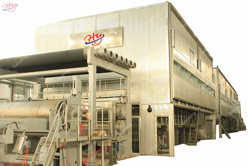 Wooden Case &amp; Plastic Film Carton Production Line Paper Mill