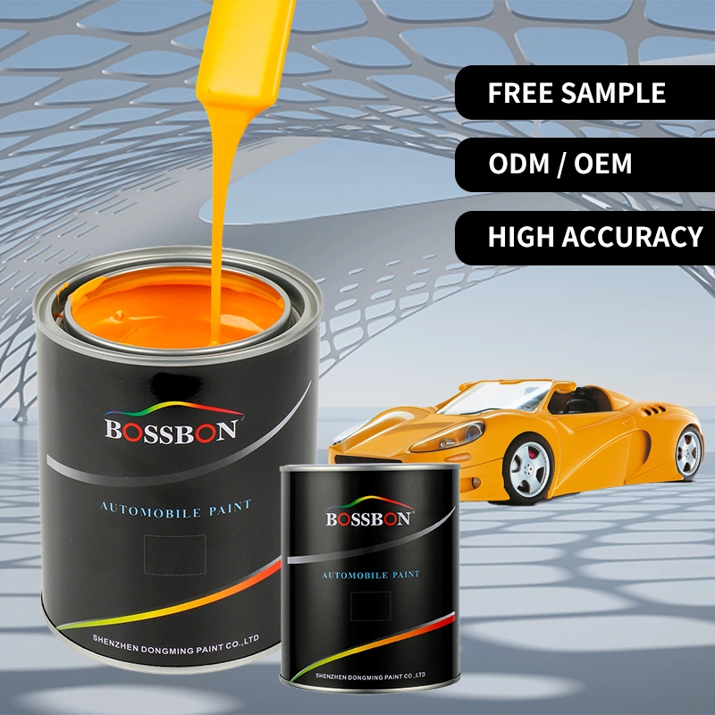 1K 2K Soild Color Refinishes Sikkens Supplier Customizable Automotive Metallic Paint