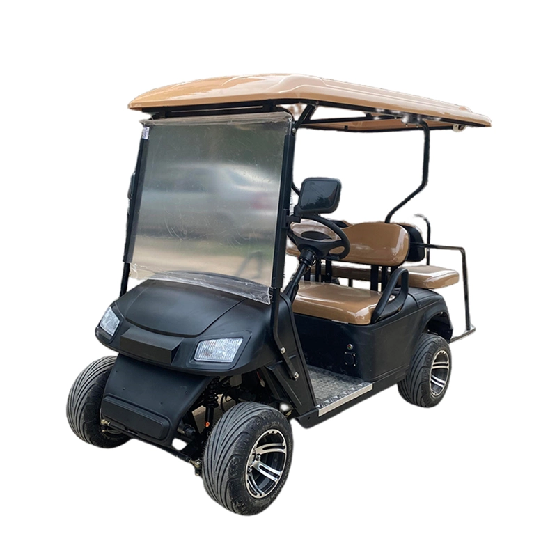 High quality/High cost performance Golf Cart Promotional Price Lithium Battery 4 Seats Sightseeing Golf Cart