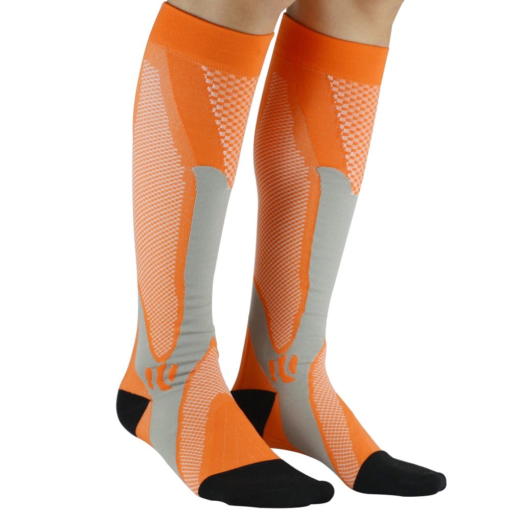 Anti-fatigue Femmes Hommes Sport exécutant vol Chaussettes de compression de voyage