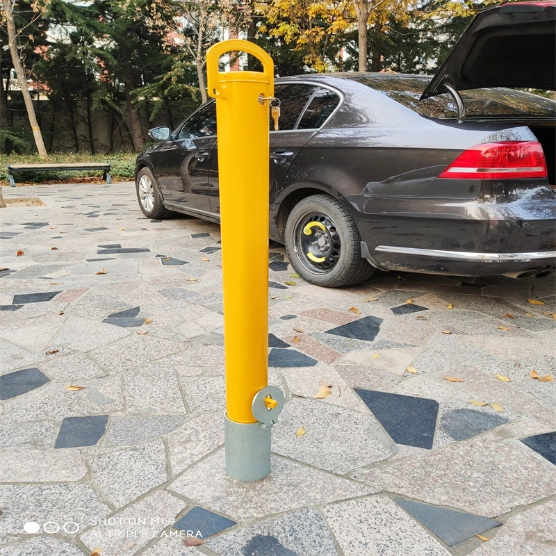 Stahl Verriegelbare Straßenverkehrssicherheit Abnehmbare Poller