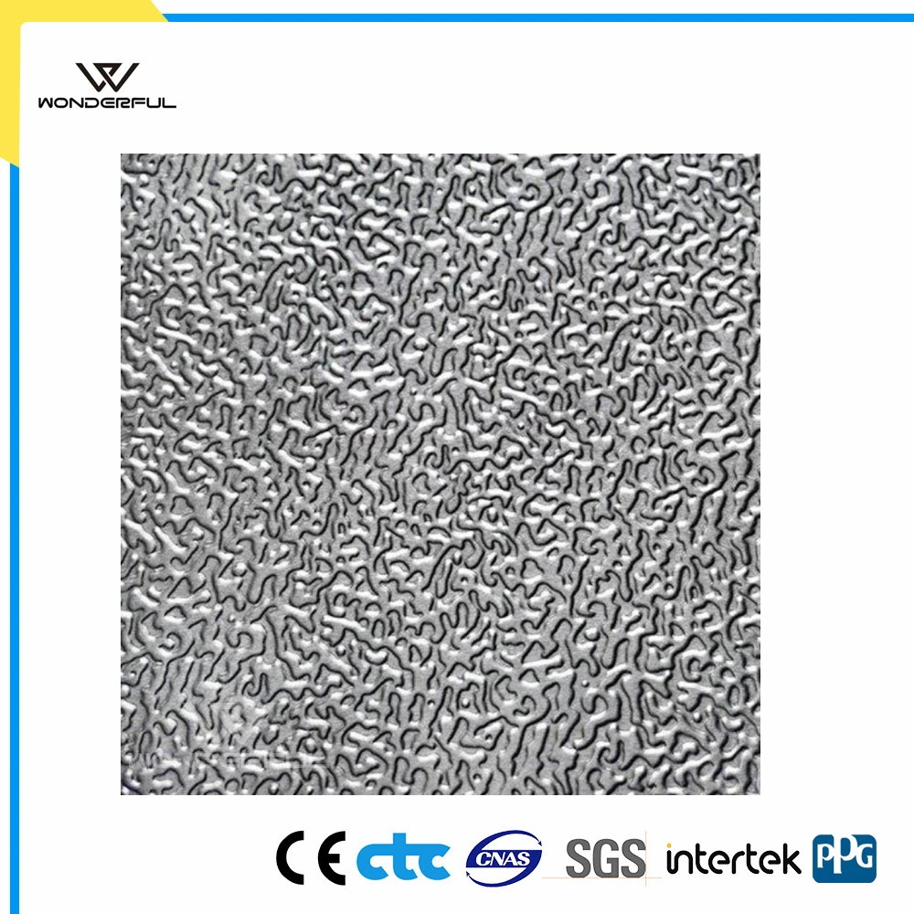 Anti-Slip Heat Insulation Anodized Stucco Embossed 1/2/3/4/5 Bar Aluminum Checkered Chequered Sheet for Building Decoration