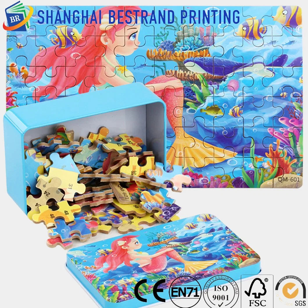 High quality/High cost performance  Cheap Personalize Toy Puzzle Printing in Fancy Color