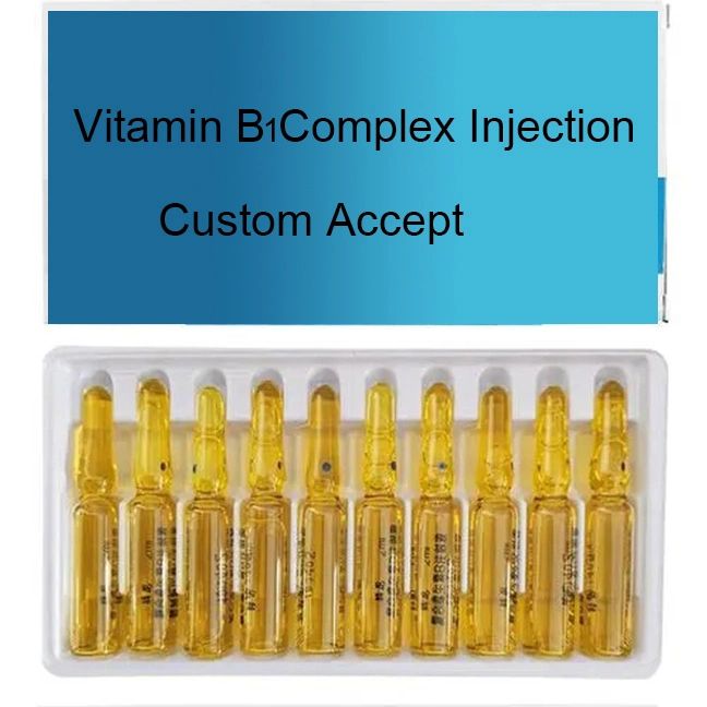 A fábrica Atacado vitamina B1 injeção cuidados da pele Anti-envelhecimento 2 ml