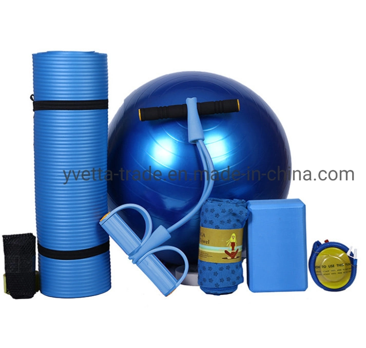 Home Gym Fitness Yoga Ball Set für Erwachsene mit verschiedenen Farbauswahl