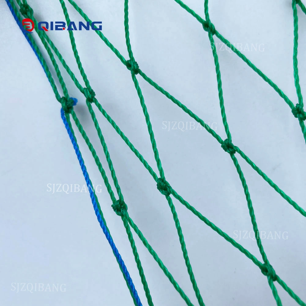 Strong UV Protection Knotted PE Poly Lobster Trap Nylon Multifilament Hunting Drag Gillnet Ring Big Fishing Net